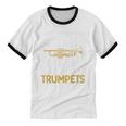 Im An Introvert Unless You Talk About Trumpets Unisex Cotton Ringer T-Shirt Im An Introvert Unless You Talk About Trumpets Unisex Cotton Ringer T-Shirt