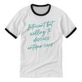 Introvert But Willing To Discuss Antique Cars Unisex Cotton Ringer T-Shirt