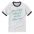 Introvert But Willing To Discuss Antique Cars Unisex Cotton Ringer T-Shirt