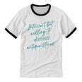 Introvert But Willing To Discuss Antique Stores Unisex Cotton Ringer T-Shirt