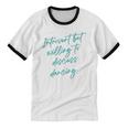 Introvert But Willing To Discuss Dancing Unisex Cotton Ringer T-Shirt Introvert But Willing To Discuss Dancing Unisex Cotton Ringer T-Shirt