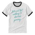 Introvert But Willing To Discuss Gaming Unisex Cotton Ringer T-Shirt Introvert But Willing To Discuss Gaming Unisex Cotton Ringer T-Shirt