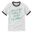 Introvert But Willing To Discuss My Hobbies Unisex Cotton Ringer T-Shirt Introvert But Willing To Discuss My Hobbies Unisex Cotton Ringer T-Shirt