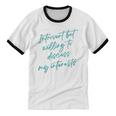 Introvert But Willing To Discuss My Interests Unisex Cotton Ringer T-Shirt Introvert But Willing To Discuss My Interests Unisex Cotton Ringer T-Shirt