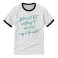 Introvert But Willing To Discuss My Interests Unisex Cotton Ringer T-Shirt Introvert But Willing To Discuss My Interests Unisex Cotton Ringer T-Shirt