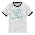 Introvert But Willing To Discuss Jigsaw Puzzles Unisex Cotton Ringer T-Shirt