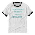 Introvert But Willing To Discuss Macramé Unisex Cotton Ringer T-Shirt Introvert But Willing To Discuss Macramé Unisex Cotton Ringer T-Shirt