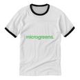 Introvert But Willing To Discuss Microgreens Urban Farming Unisex Cotton Ringer T-Shirt
