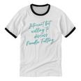 Introvert But Willing To Discuss Needle Felting Unisex Cotton Ringer T-Shirt Introvert But Willing To Discuss Needle Felting Unisex Cotton Ringer T-Shirt