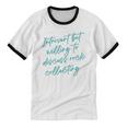 Introvert But Willing To Discuss Rock Collecting Unisex Cotton Ringer T-Shirt Introvert But Willing To Discuss Rock Collecting Unisex Cotton Ringer T-Shirt