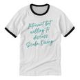 Introvert But Willing To Discuss Scuba Diving Unisex Cotton Ringer T-Shirt Introvert But Willing To Discuss Scuba Diving Unisex Cotton Ringer T-Shirt