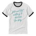 Introvert But Willing To Discuss The Sky Unisex Cotton Ringer T-Shirt Introvert But Willing To Discuss The Sky Unisex Cotton Ringer T-Shirt