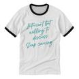 Introvert But Willing To Discuss Soap Carving Unisex Cotton Ringer T-Shirt