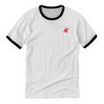 Introverted AF Sarcastic Antisocial Introvert Humor Unisex Cotton Ringer T-Shirt