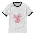 Introverted But Willing To Discuss Axolotl Salamander Unisex Cotton Ringer T-Shirt Introverted But Willing To Discuss Axolotl Salamander Unisex Cotton Ringer T-Shirt