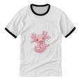 Introverted But Willing To Discuss Axolotl Salamander Unisex Cotton Ringer T-Shirt Introverted But Willing To Discuss Axolotl Salamander Unisex Cotton Ringer T-Shirt
