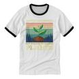 Introverted But Willing To Discuss Plants Unisex Cotton Ringer T-Shirt