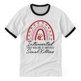 Introverted But Willing To Discuss Serial Killers True Crime Unisex Cotton Ringer T-Shirt Introverted But Willing To Discuss Serial Killers True Crime Unisex Cotton Ringer T-Shirt
