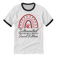 Introverted But Willing To Discuss Serial Killers True Crime Unisex Cotton Ringer T-Shirt