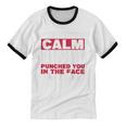 Introverts I May Look Calm But In My Head Unisex Cotton Ringer T-Shirt Introverts I May Look Calm But In My Head Unisex Cotton Ringer T-Shirt