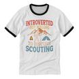 Introvert's Scouting Passion Unisex Cotton Ringer T-Shirt Introvert's Scouting Passion Unisex Cotton Ringer T-Shirt