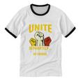 Introverts Unite Introvert Antisocial Anti Social Unisex Cotton Ringer T-Shirt