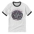 Introverts Unite Quirky Solitude Unisex Cotton Ringer T-Shirt Introverts Unite Quirky Solitude Unisex Cotton Ringer T-Shirt
