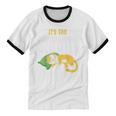 It's Too Peopley Outside Introvert And Cat Lover Men Women Kids Unisex Cotton Ringer T-Shirt