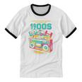 Joke 90s Please Be Patient With Me I'm From The 1900s Unisex Cotton Ringer T-Shirt