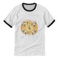 Just An Introvert Living In An Extrovert World Stickmen Unisex Cotton Ringer T-Shirt
