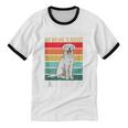 Labrador Retriever Introvert White Lab Unisex Cotton Ringer T-Shirt Labrador Retriever Introvert White Lab Unisex Cotton Ringer T-Shirt