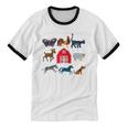 Life Is Better Around The Farm Nostalgia Trendy Unisex Cotton Ringer T-Shirt