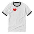 I Love My Introvert Partner I Heart My Introvert Partner Unisex Cotton Ringer T-Shirt I Love My Introvert Partner I Heart My Introvert Partner Unisex Cotton Ringer T-Shirt