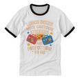 Lunch Boxes With Stickers Lunch Box Nostalgia Retro Unisex Cotton Ringer T-Shirt
