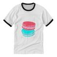 Macaroons Dessert Antisocial Introvert Pastries Food Lover Unisex Cotton Ringer T-Shirt Macaroons Dessert Antisocial Introvert Pastries Food Lover Unisex Cotton Ringer T-Shirt