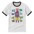 Meme Magic Introvert Anti People Social Media Meme Lovers Unisex Cotton Ringer T-Shirt