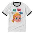 Meme Queen In Silence Introvert Anti People Antisocial Quiet Unisex Cotton Ringer T-Shirt