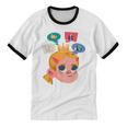 Meme Queen In Silence Introvert Anti People Antisocial Quiet Unisex Cotton Ringer T-Shirt