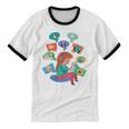 Memes Speak Louder Introvert Anti People Meme Lovers Quiet Unisex Cotton Ringer T-Shirt