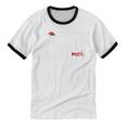Merry Christ-Meh Christmas Introvert Unisex Cotton Ringer T-Shirt