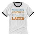 Metalworking Now Minimal Socializing Introvert Vintage Unisex Cotton Ringer T-Shirt