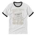 Mixed Tapes Not Feelings Nostalgia Retro Cassette Tape Unisex Cotton Ringer T-Shirt