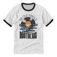 Music Old School Nostalgia Record Premium Tri-Blend Unisex Cotton Ringer T-Shirt