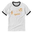 I Like Music More Than People Fan Introvert Unisex Cotton Ringer T-Shirt