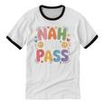 Nah I'Ll Pass Introvert Excuse Rest Humor Unisex Cotton Ringer T-Shirt Nah I'Ll Pass Introvert Excuse Rest Humor Unisex Cotton Ringer T-Shirt