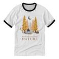 Nature Scene Tees For Introverts Quiet Escape Solitude Unisex Cotton Ringer T-Shirt