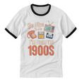 Be Nice To Me I'm From The 1900s Unisex Cotton Ringer T-Shirt Be Nice To Me I'm From The 1900s Unisex Cotton Ringer T-Shirt