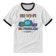 No Wi-Fi No Problem – Retro Dial Up Tech Nostalgia Unisex Cotton Ringer T-Shirt No Wi-Fi No Problem – Retro Dial Up Tech Nostalgia Unisex Cotton Ringer T-Shirt