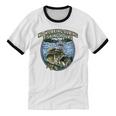 No Working Fishing Hours Introvert Lifestyle Antisocial Unisex Cotton Ringer T-Shirt