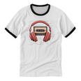 Nostalgia Cassette Men Women 80s 90s Retro Mixtape Tape Unisex Cotton Ringer T-Shirt Nostalgia Cassette Men Women 80s 90s Retro Mixtape Tape Unisex Cotton Ringer T-Shirt